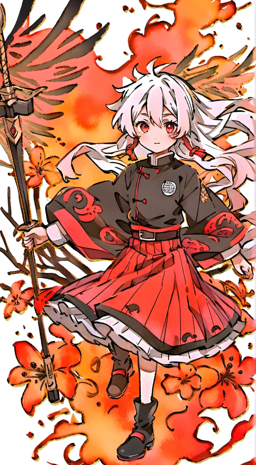 ai character: kny sleepover smih background