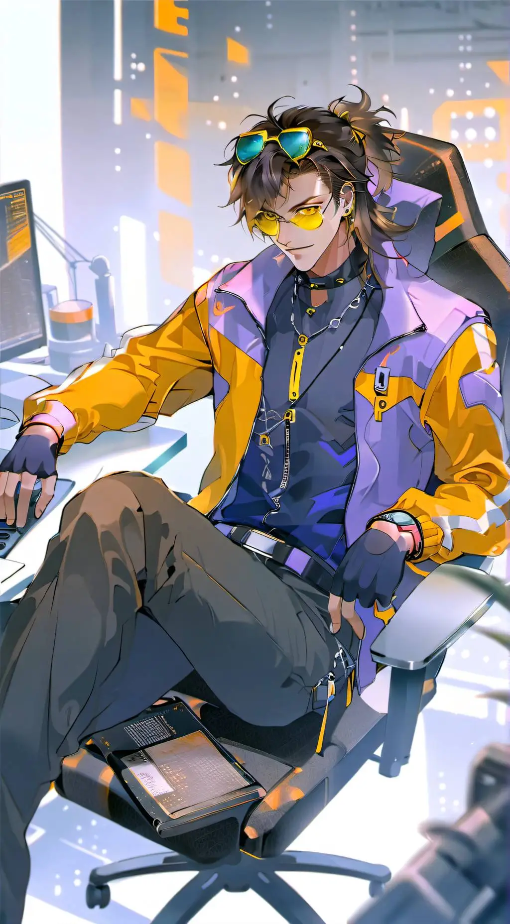 ai character: Driver background