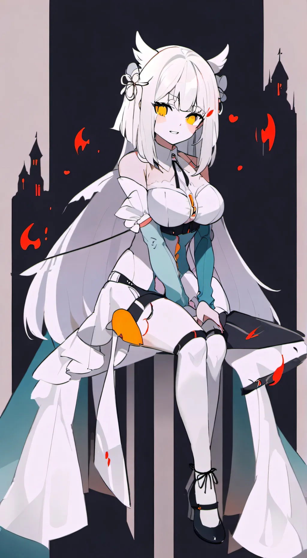 ai character: Carrie Krueger  background