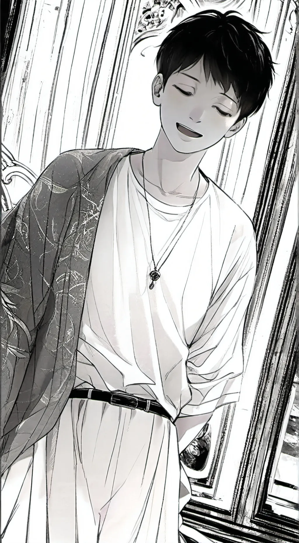 ai character: Магомед background