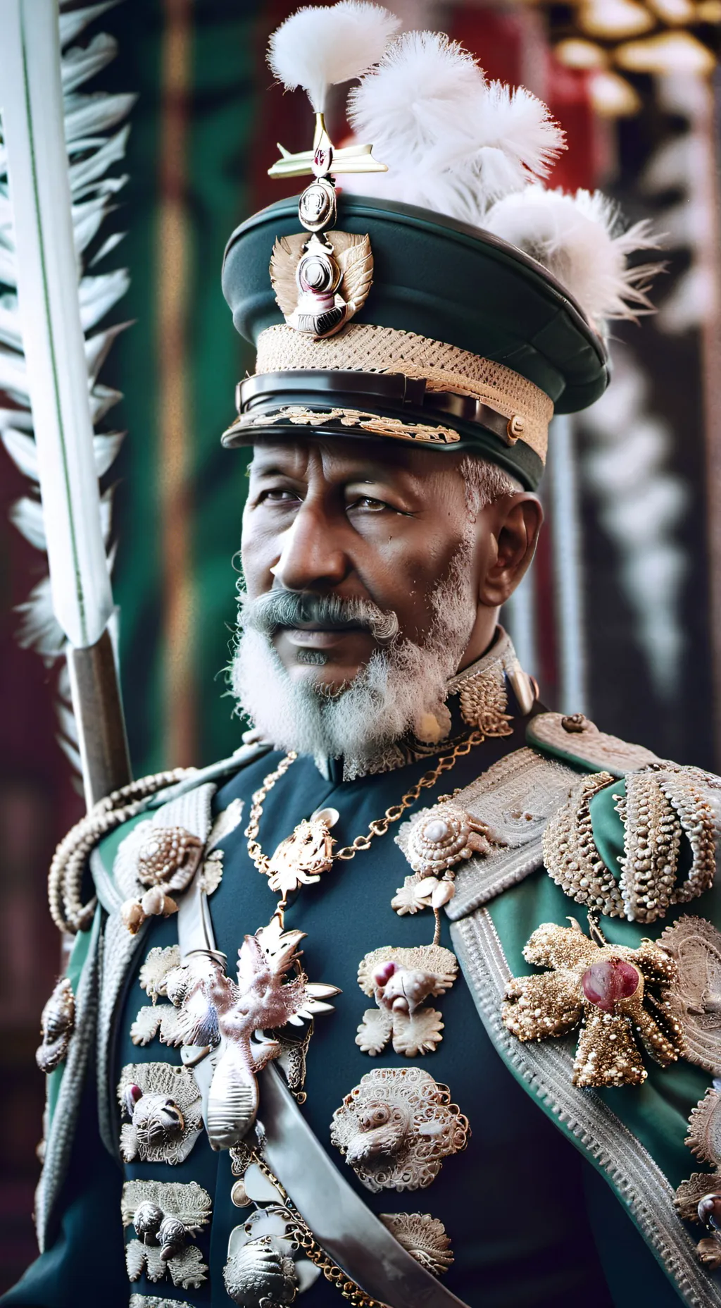 ai character: Kaiser Wilhelm background