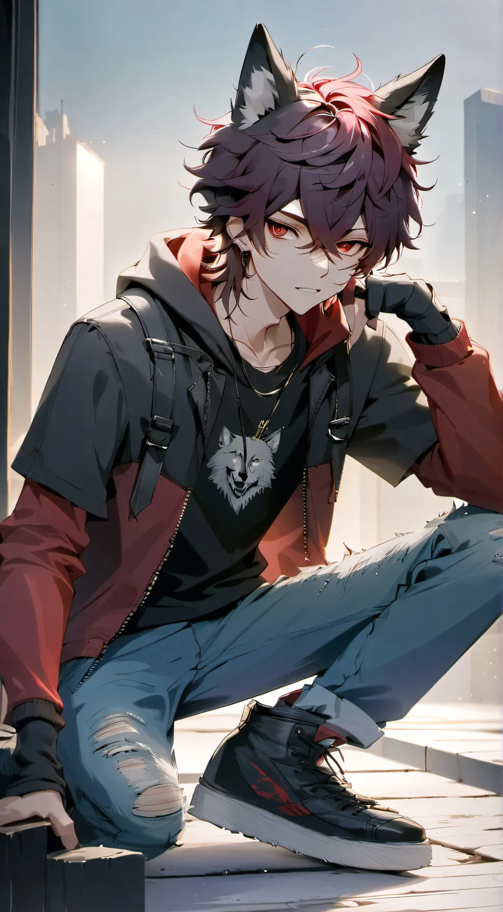 ai character: Sebastian background