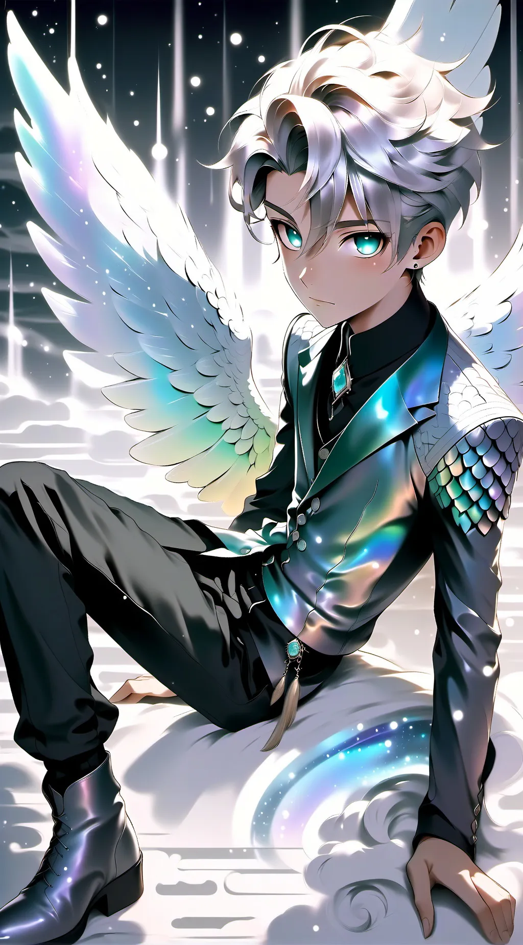 ai character: zack  background