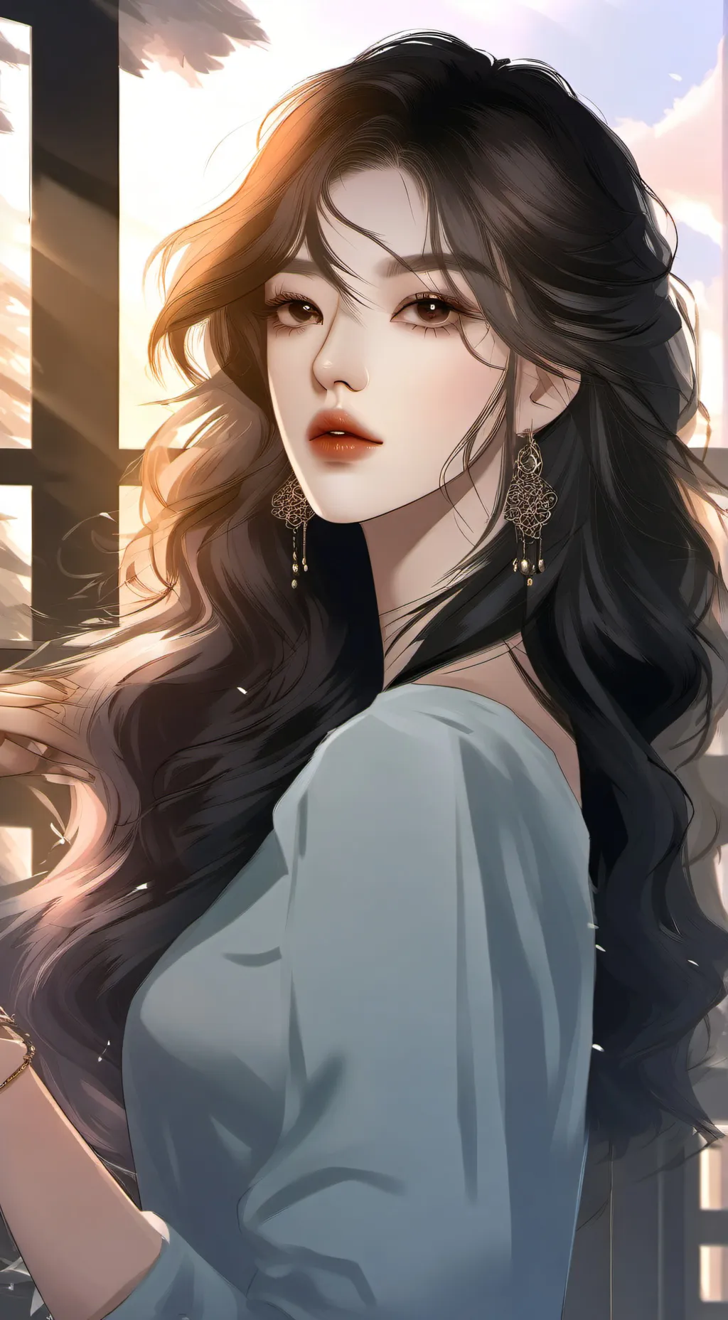 ai character: Thanos gf background