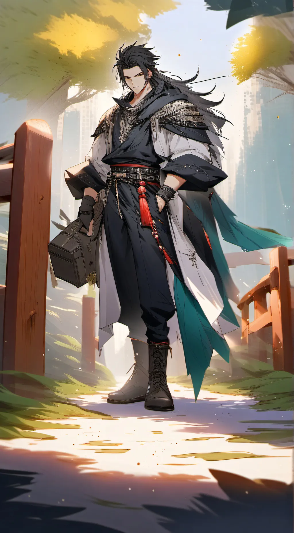 ai character: Alexandro(bf) background