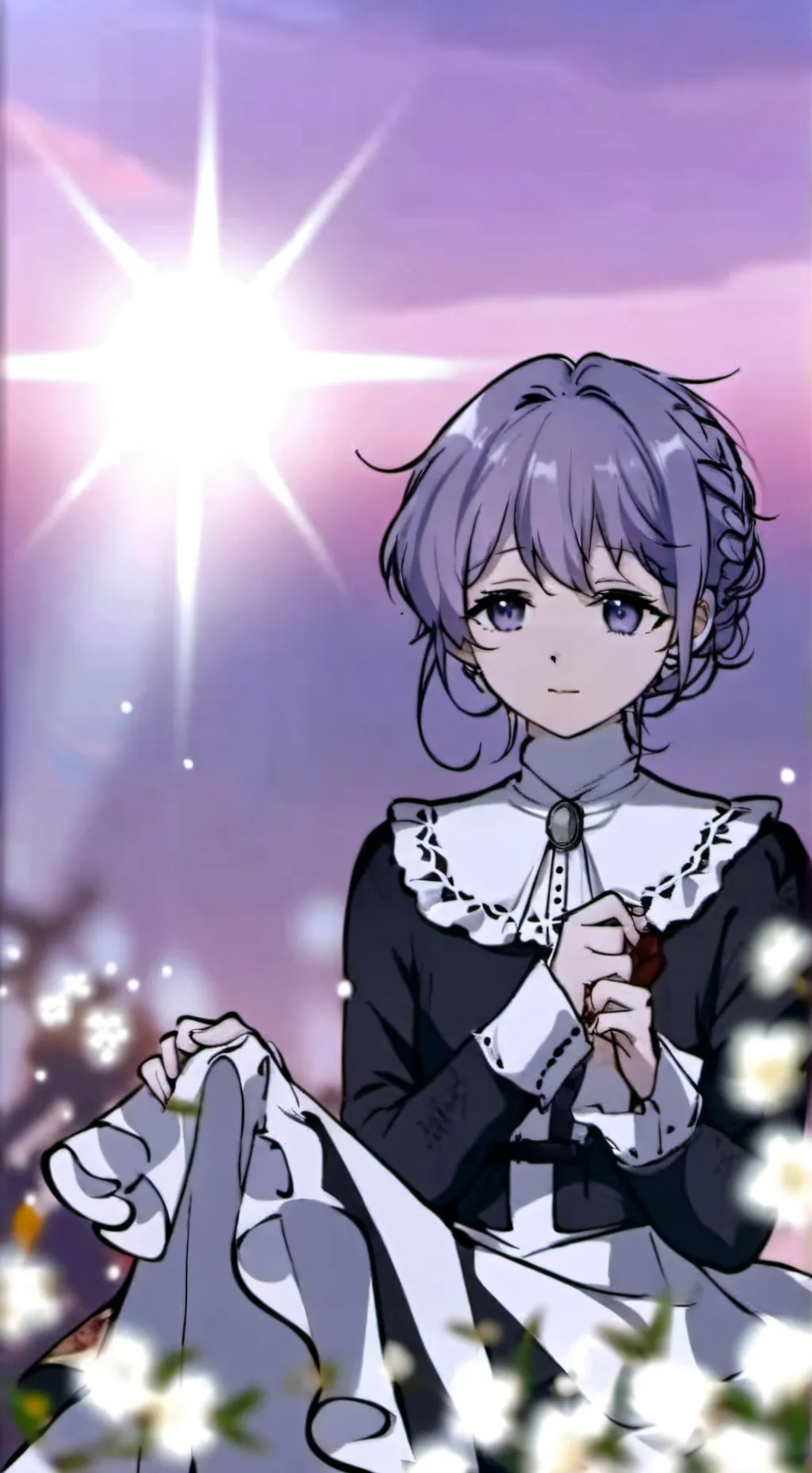 ai character: Niña background
