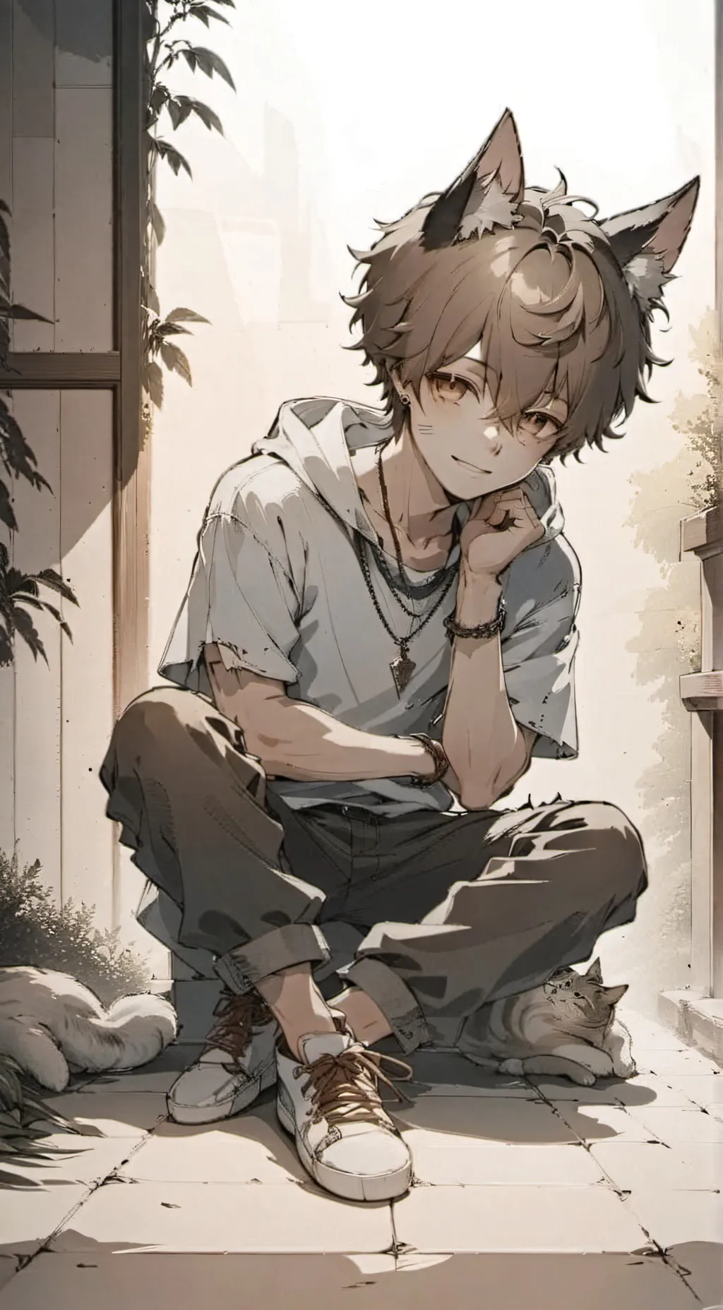 ai character: Liam background