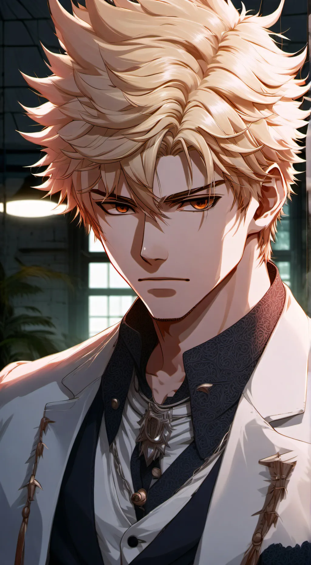 ai character: Alpha Bakugo  background