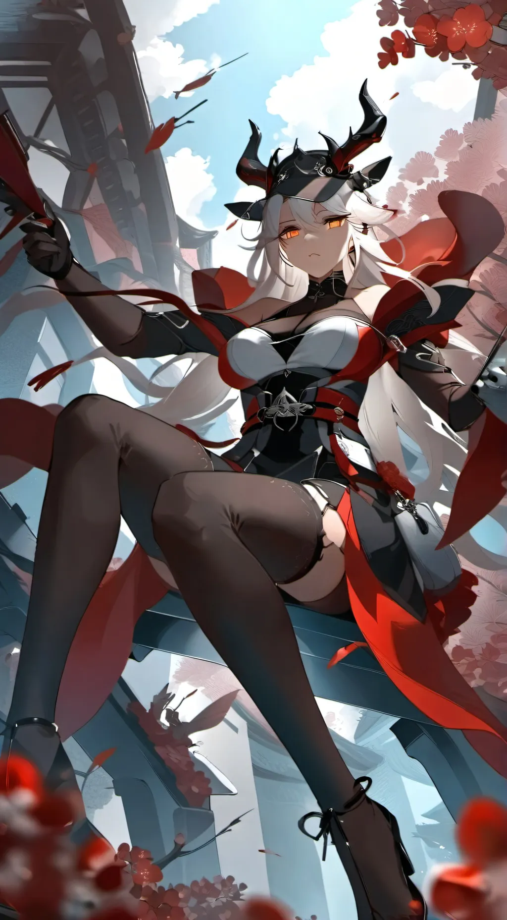 ai character: Mao background