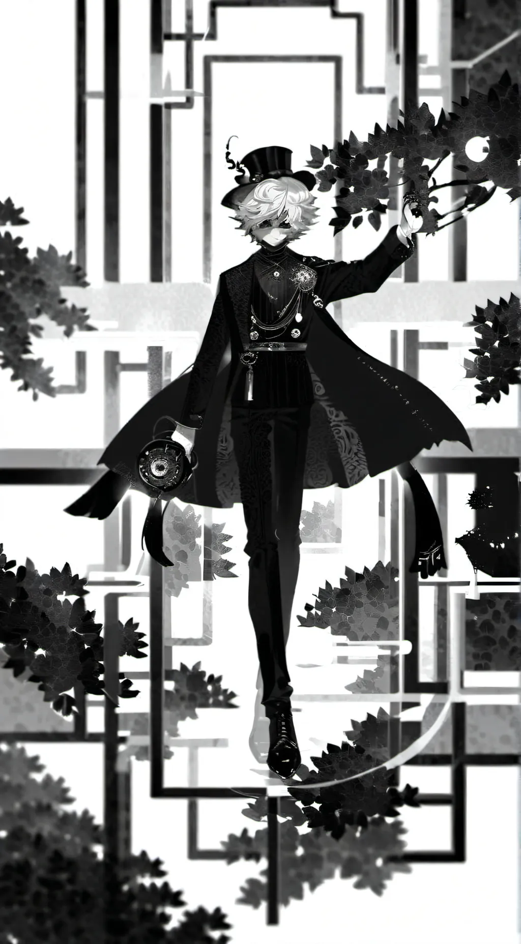 ai character: prince George  background