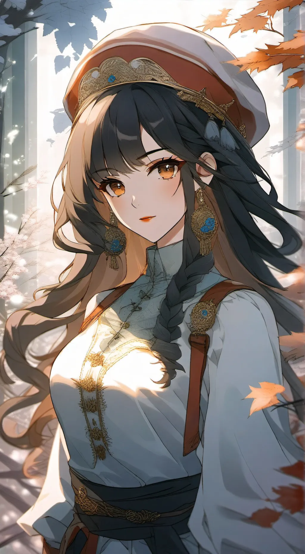 ai character: San Valentin background