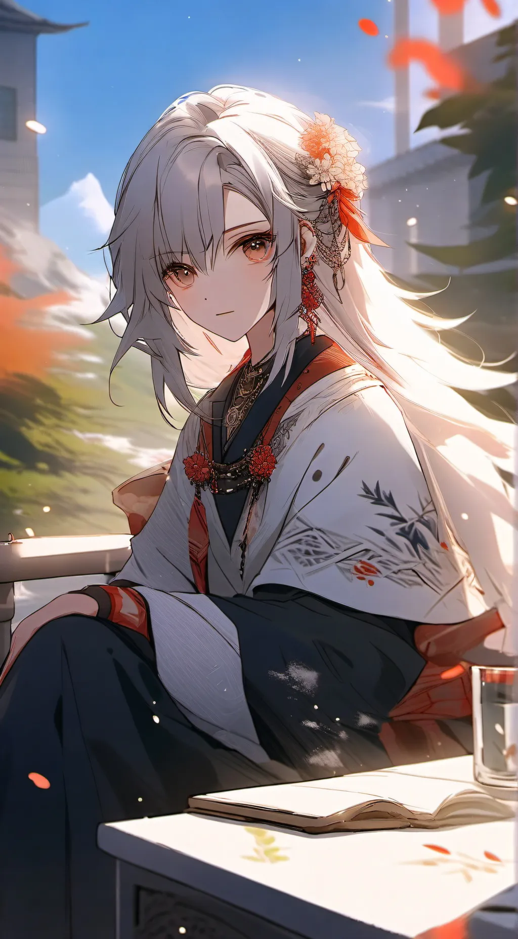 ai character: tu novia loca background