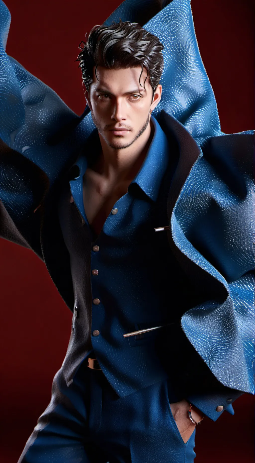 ai character: Alejandro  background