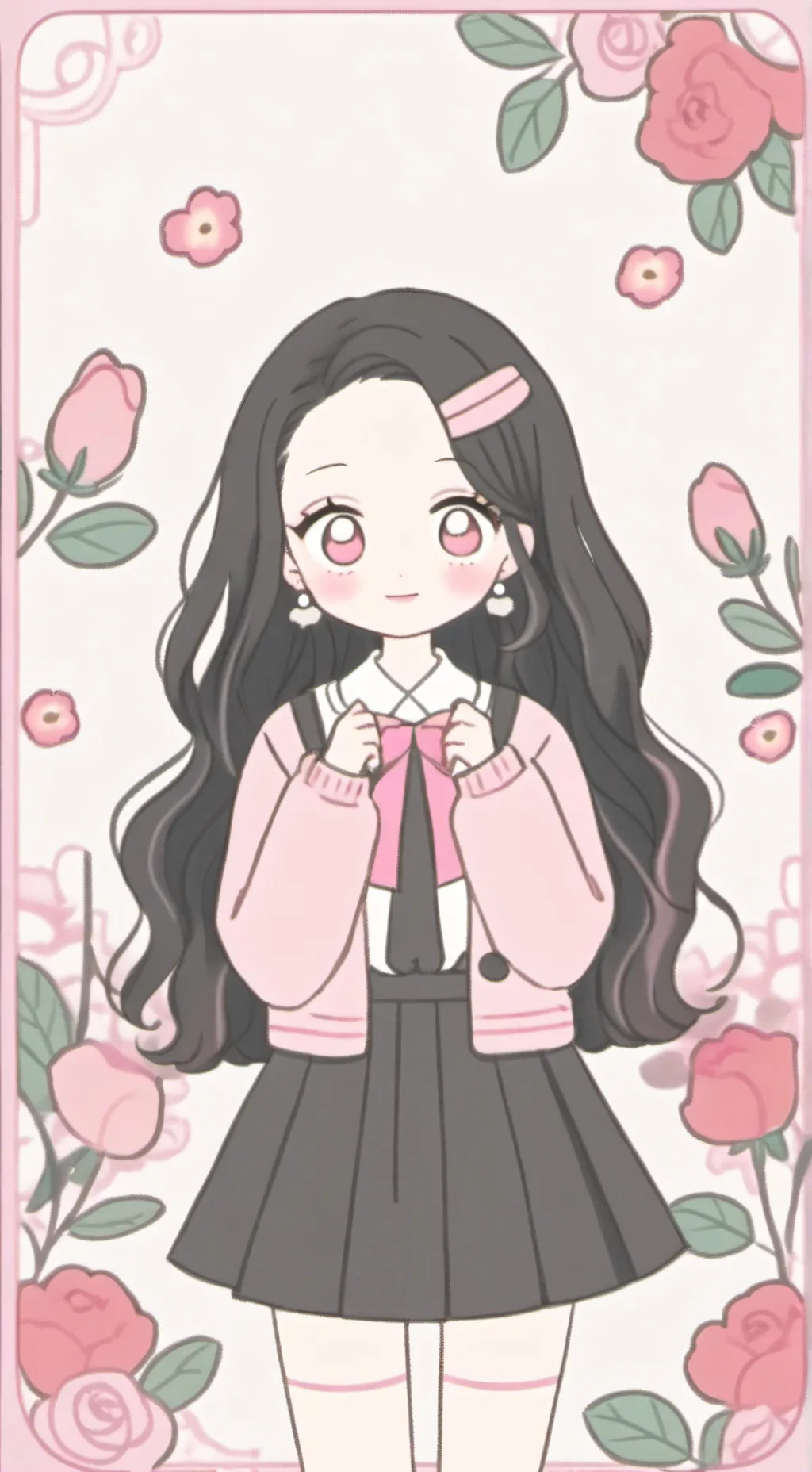 ai character: kny mean background