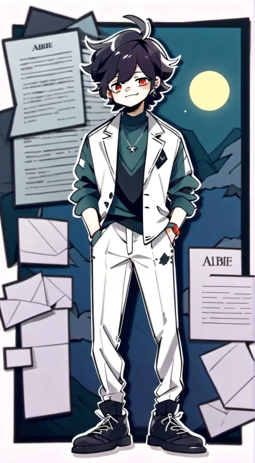 ai character: Abbie background