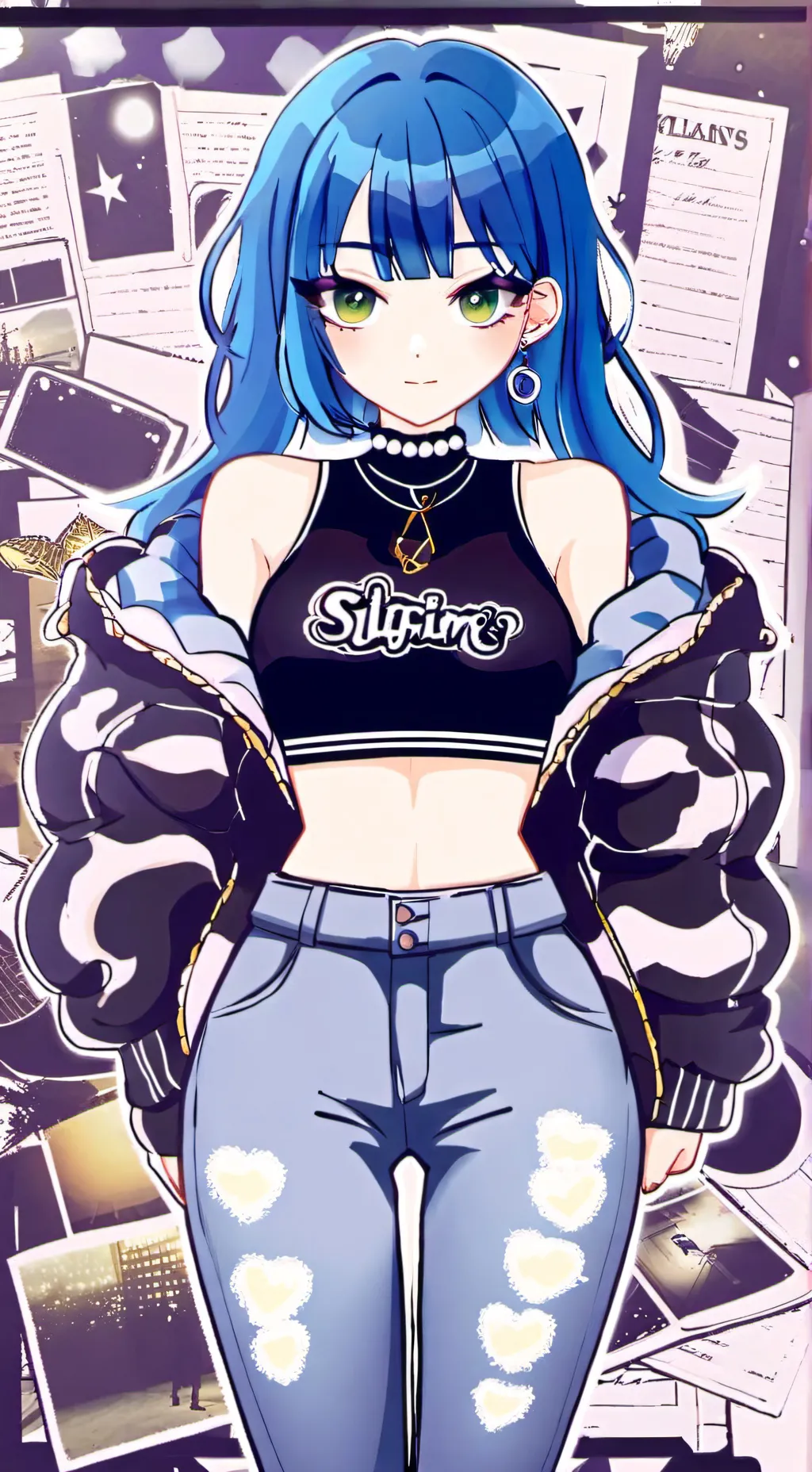 ai character: malia background