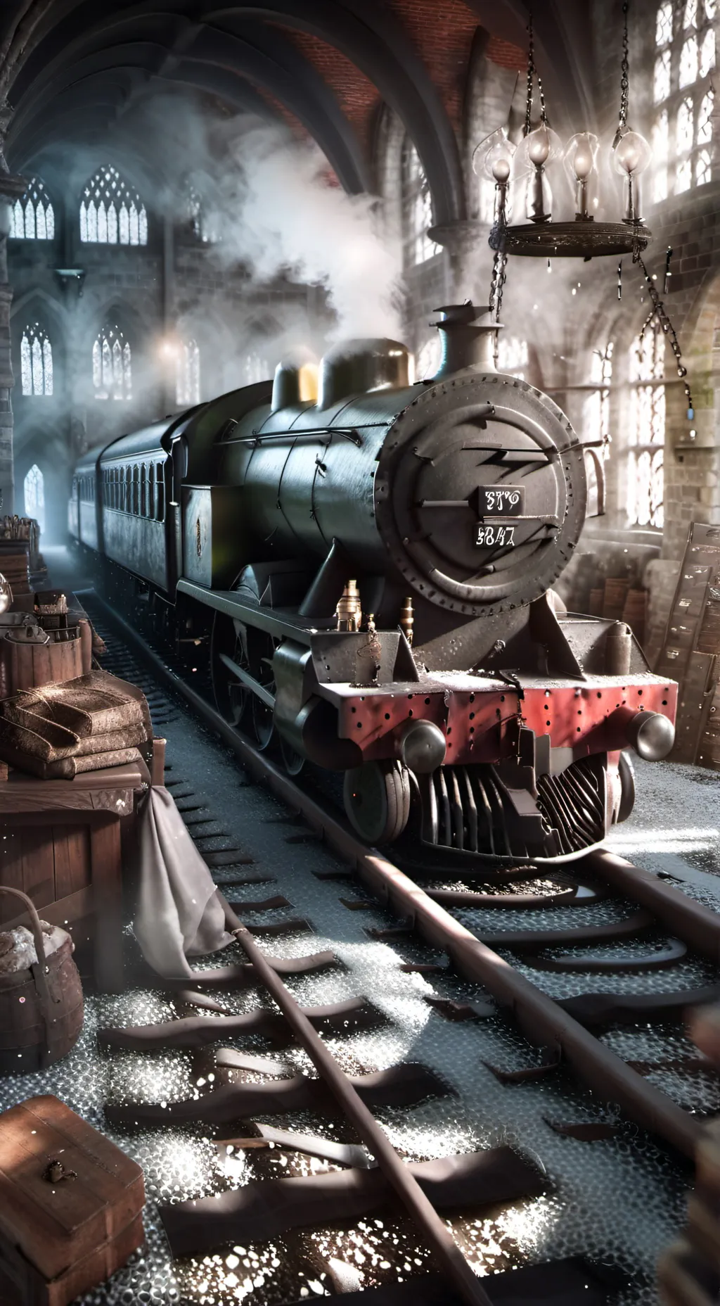 ai character: hogwarts😉😉😉 background