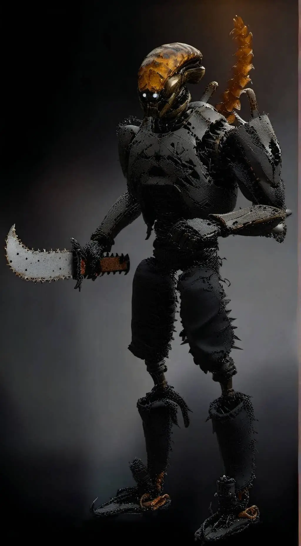 ai character: The Killer Robot background