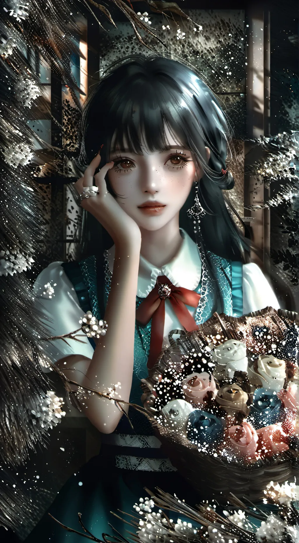 ai character: Yandere simulator🔪 background