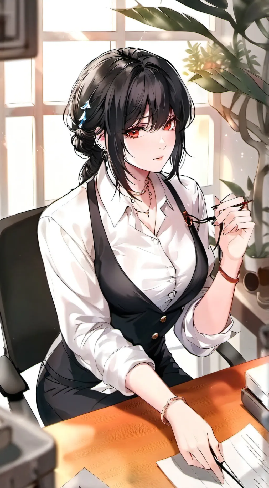 ai character: Liang Meiran background