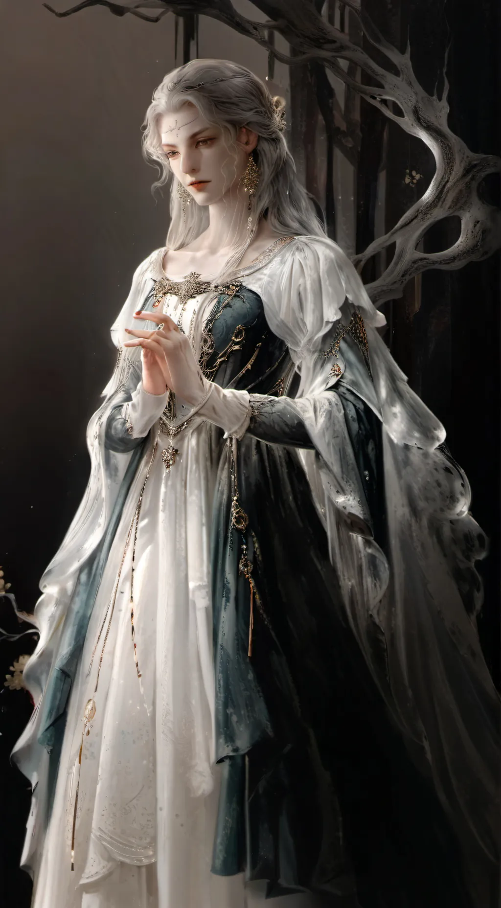 ai character: ????? background