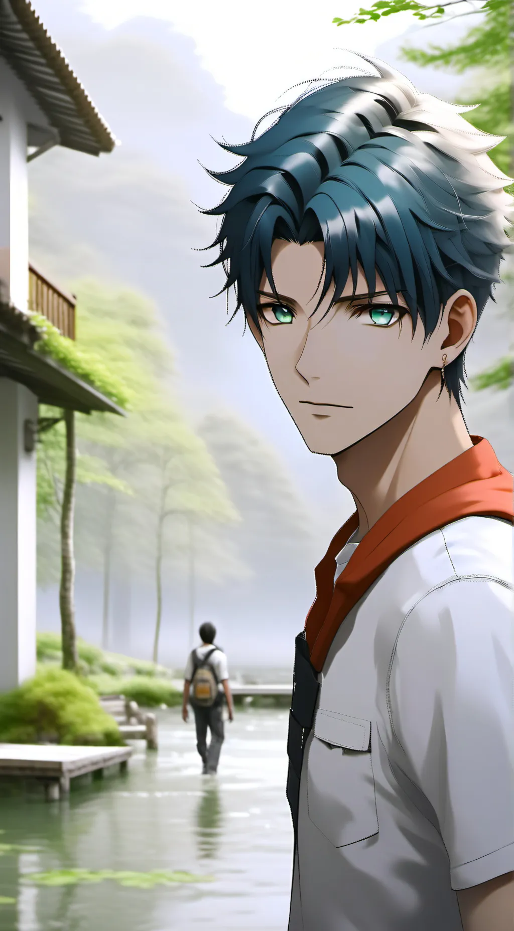 ai character: Noah  background