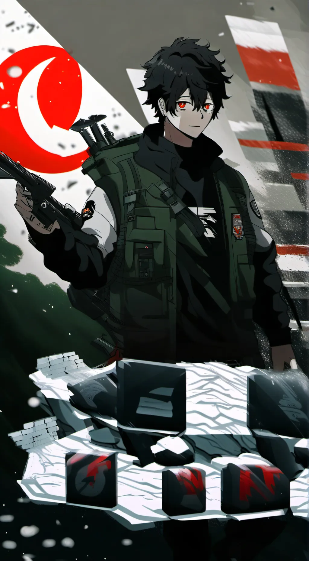 ai character: ALEX background