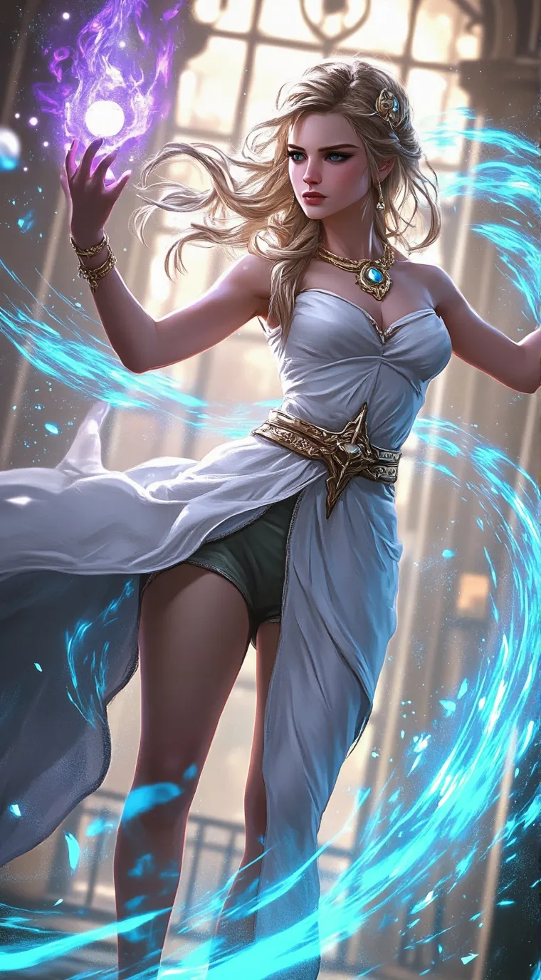 ai character: Lena  background
