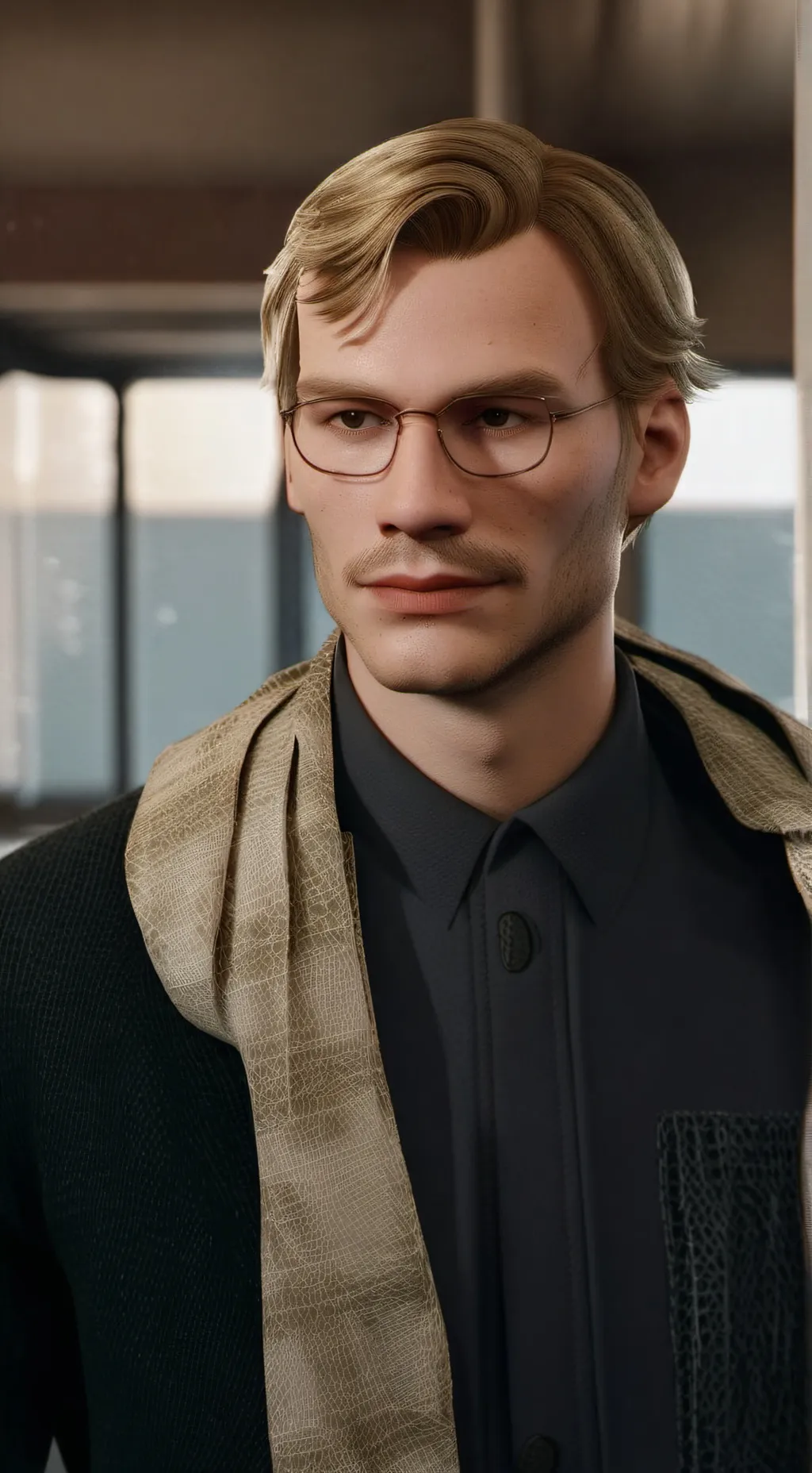 ai character: Jeffrey dahmer  background
