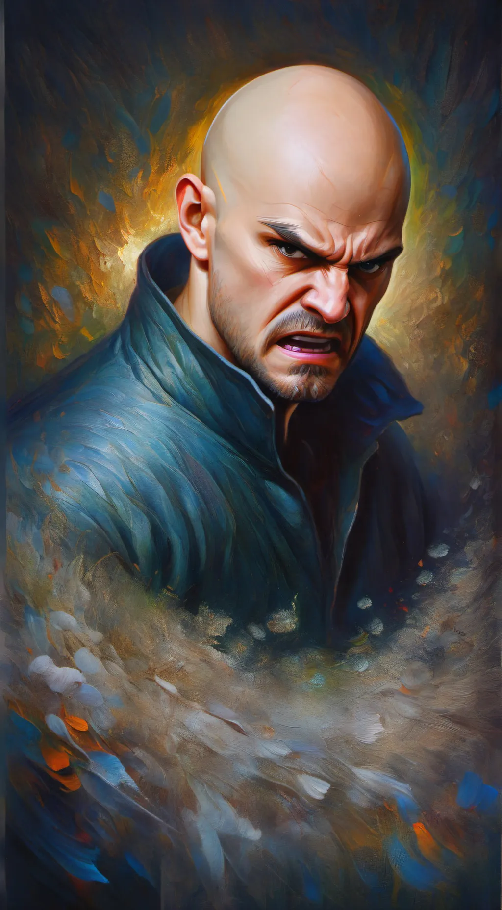 ai character: Make me angry😡 background