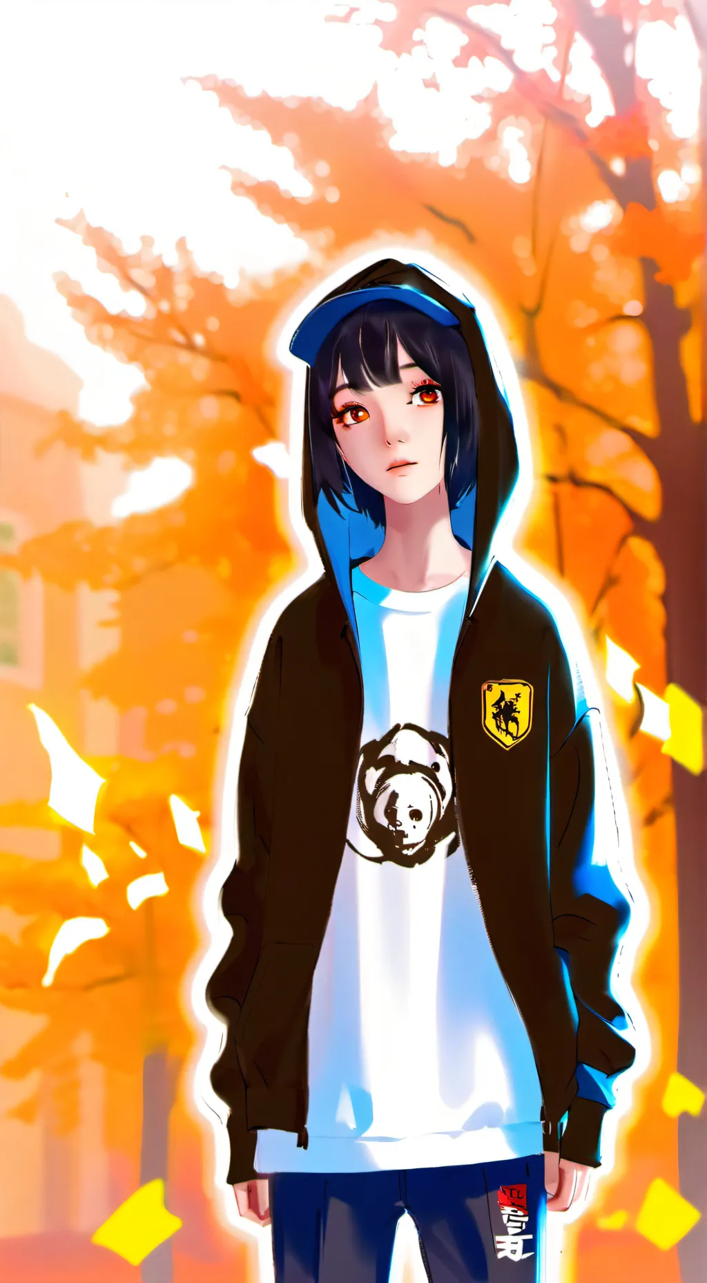 ai character: Marie background