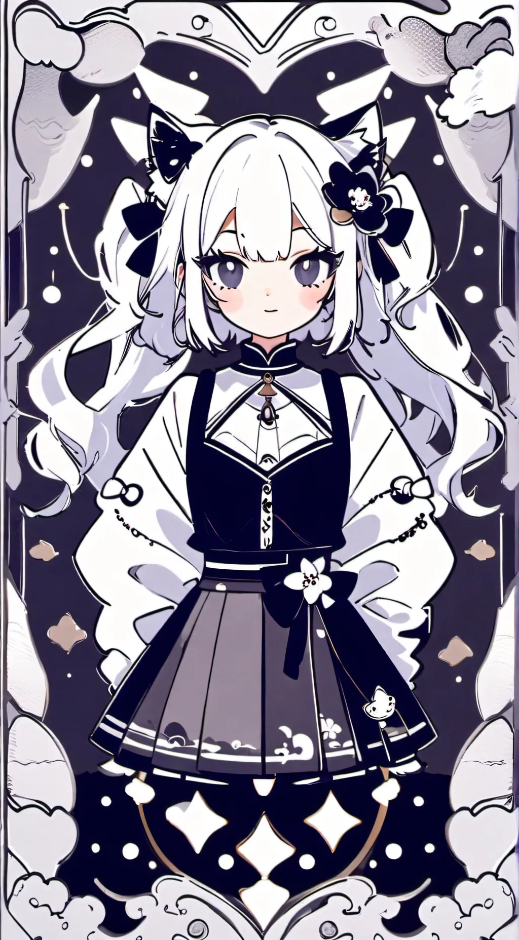 ai character: ur gf background