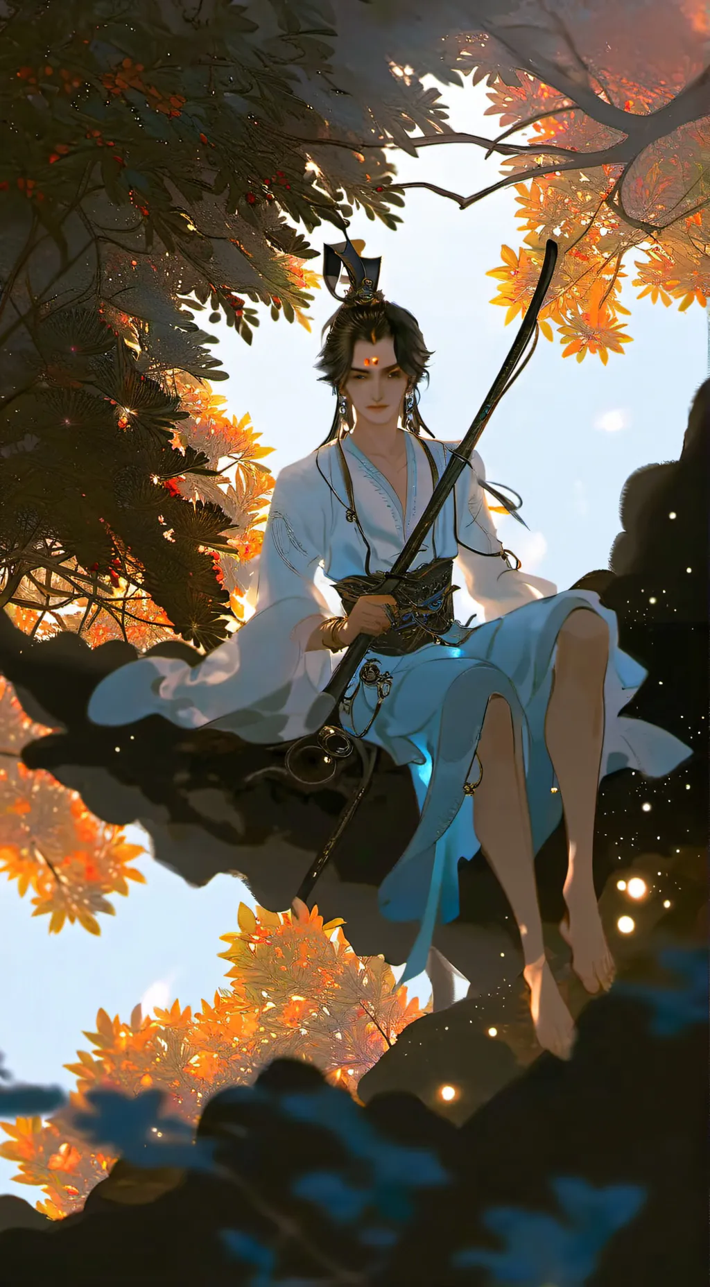 ai character: 💫glisten💫 background