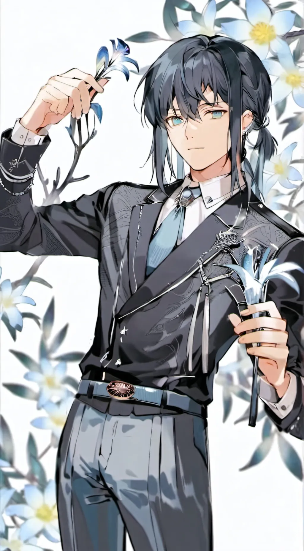 ai character: ~°tu llegada°~ background