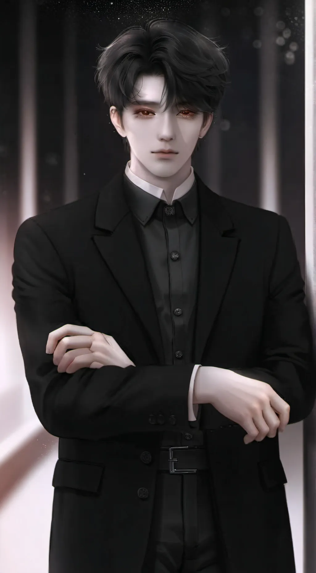 ai character: Xavier  background