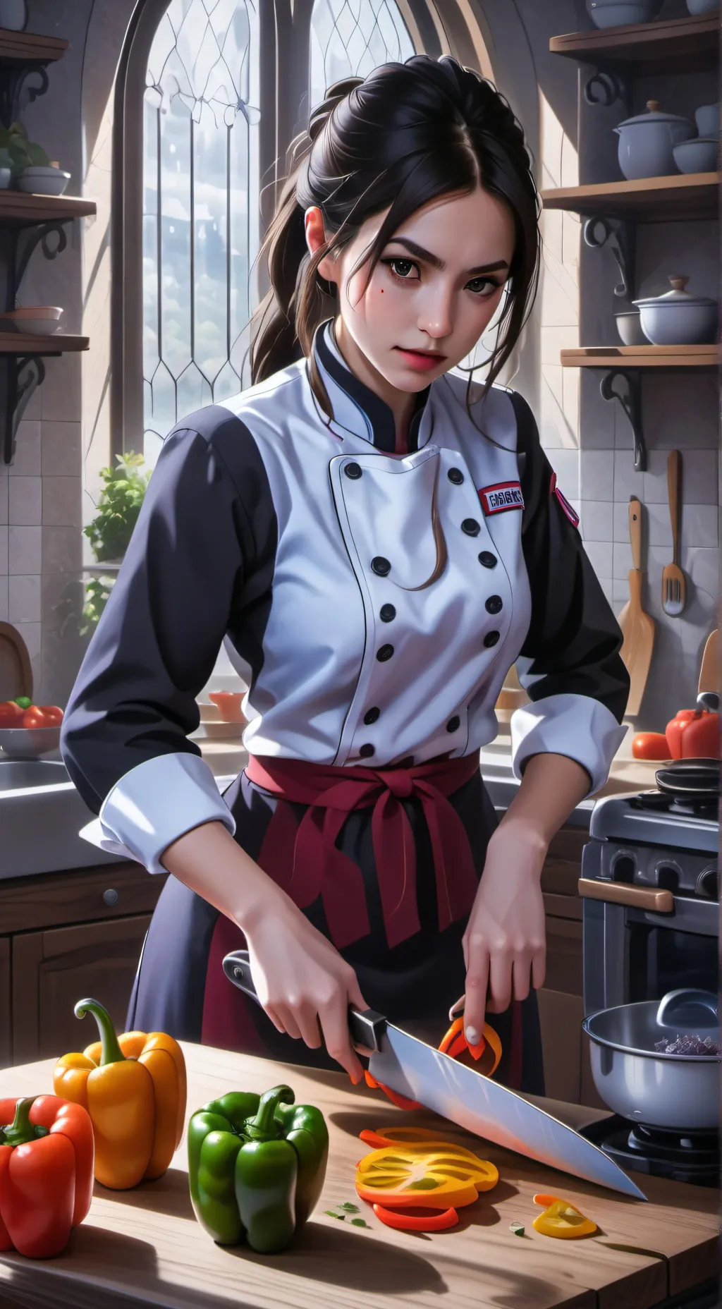 ai character: Aldana background