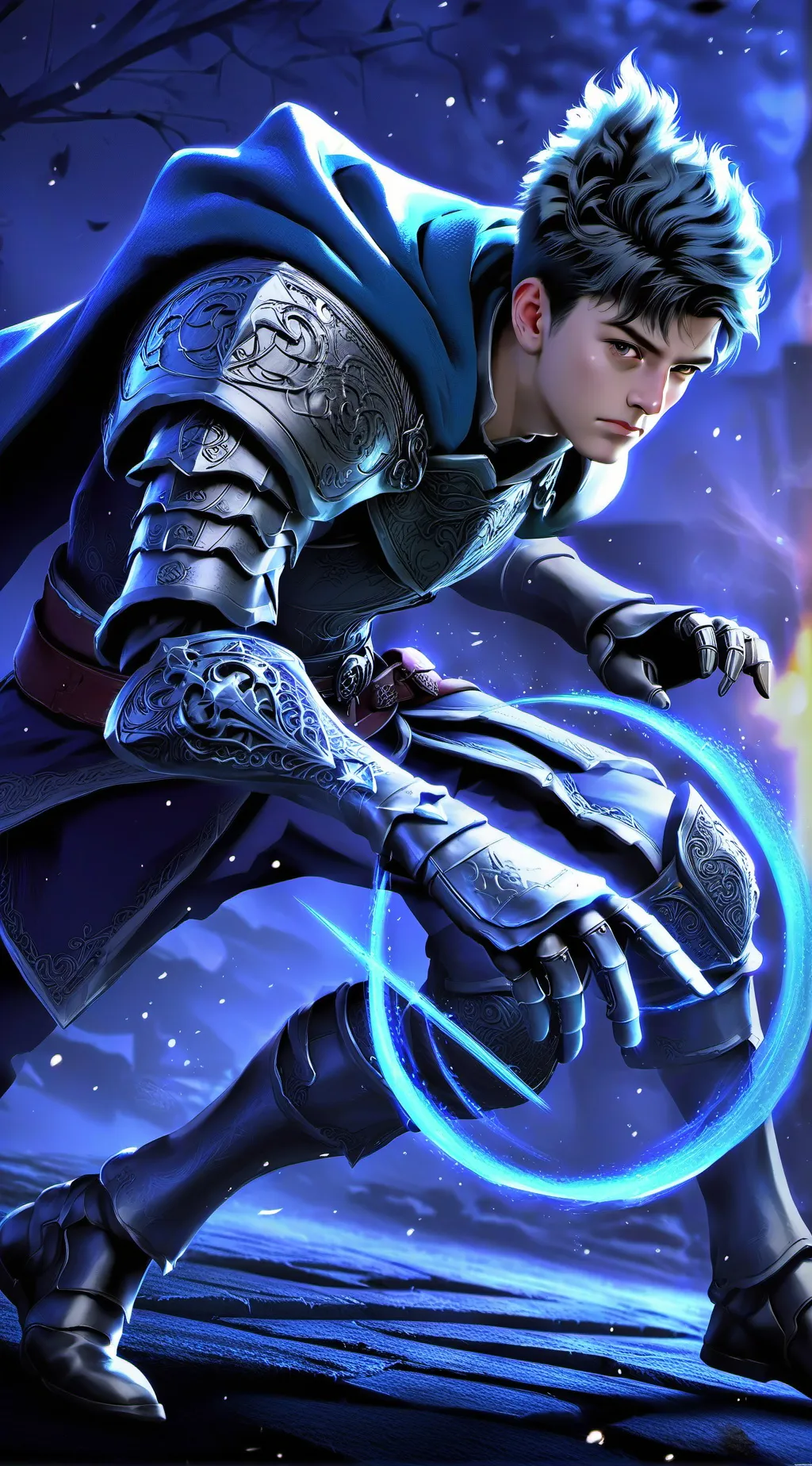 ai character: Fred background