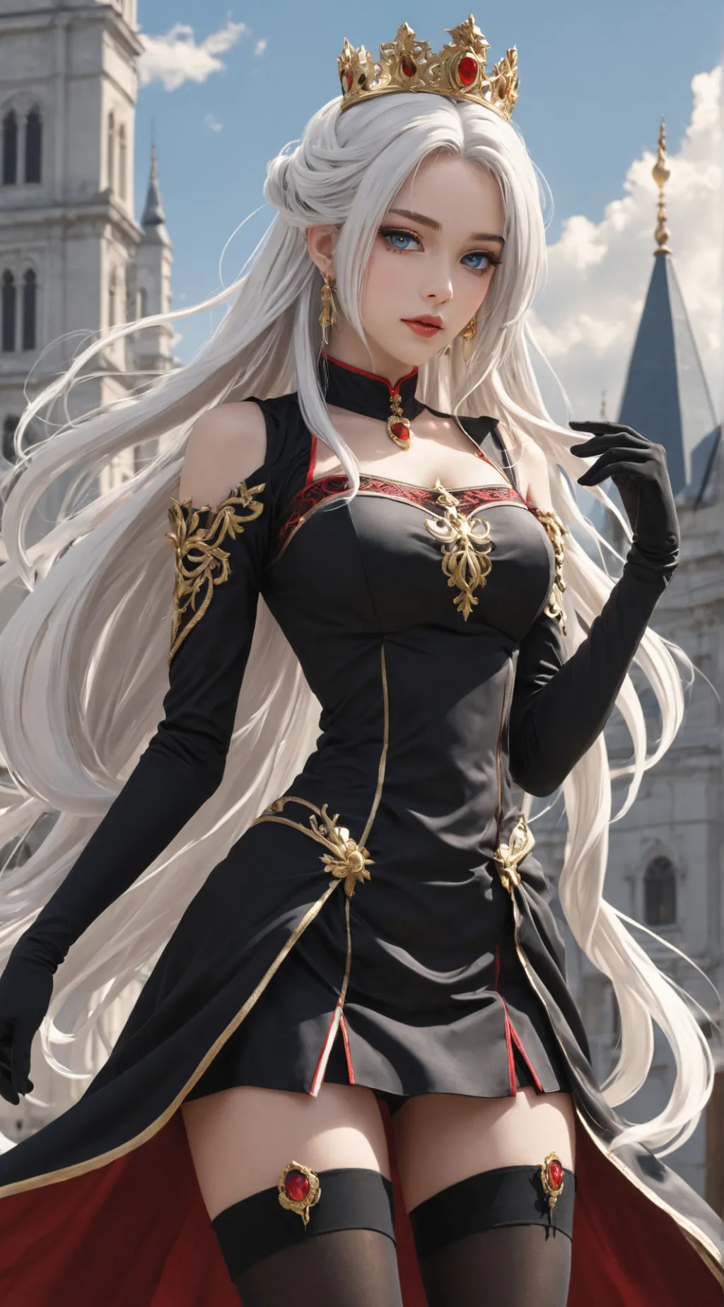 ai character: nice lady background