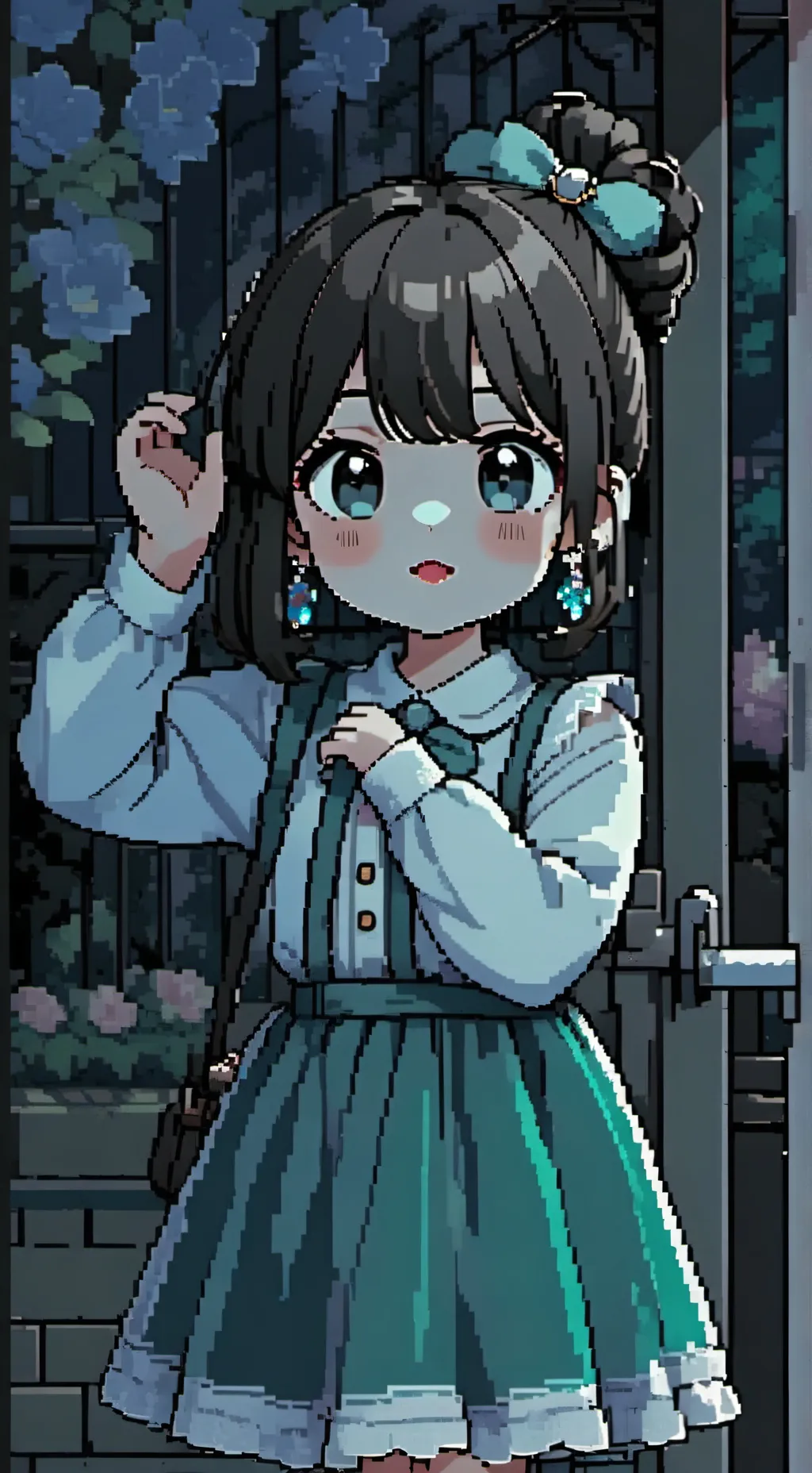 ai character: Loni  background
