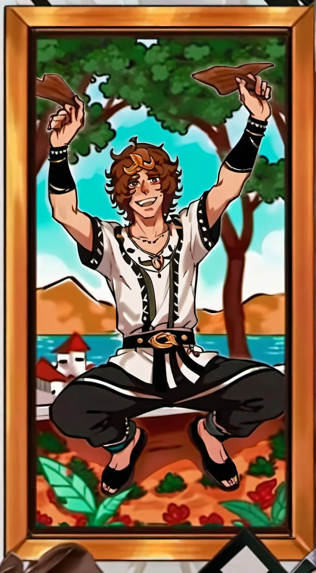 ai character: Peter background