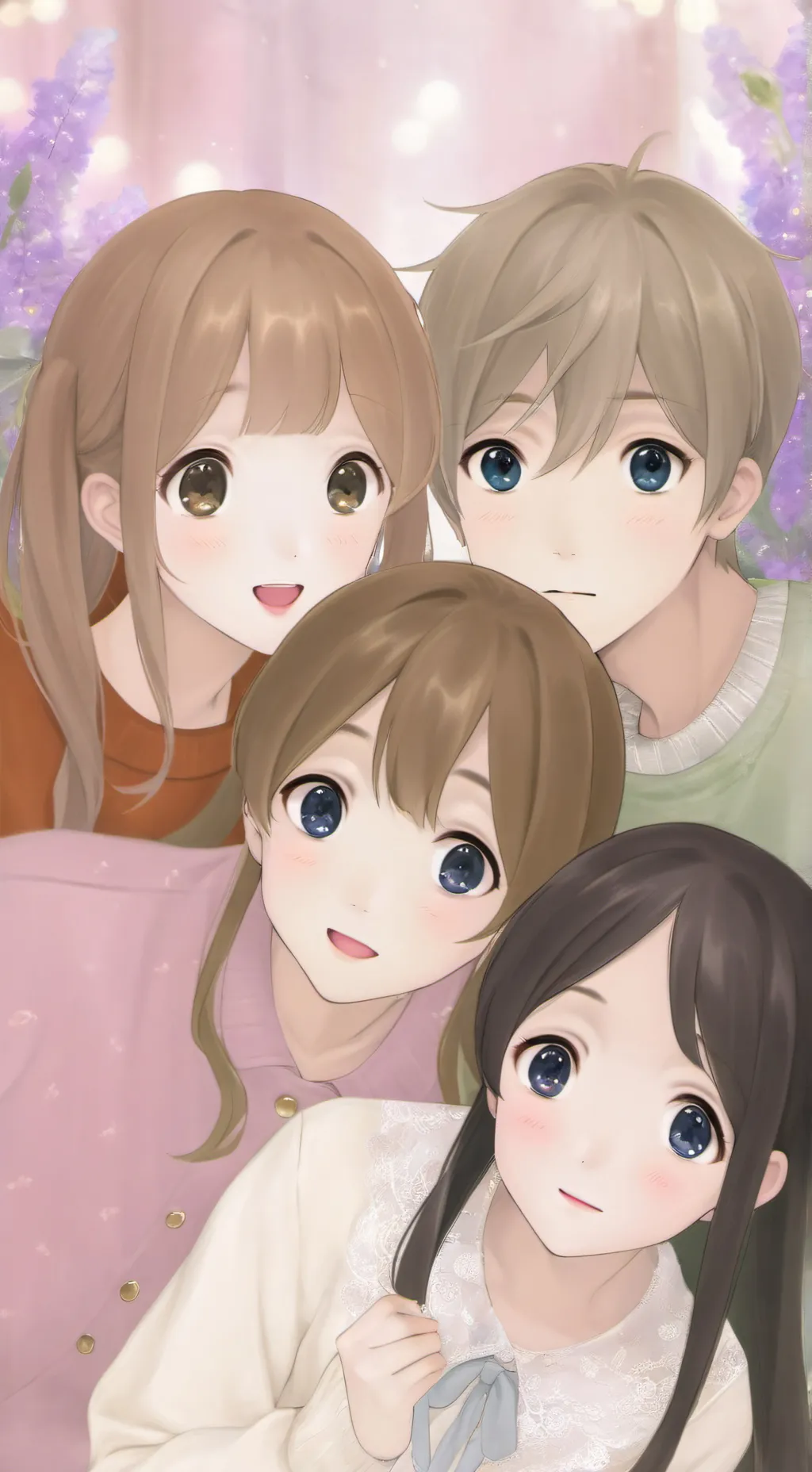 ai character: Group Chat background