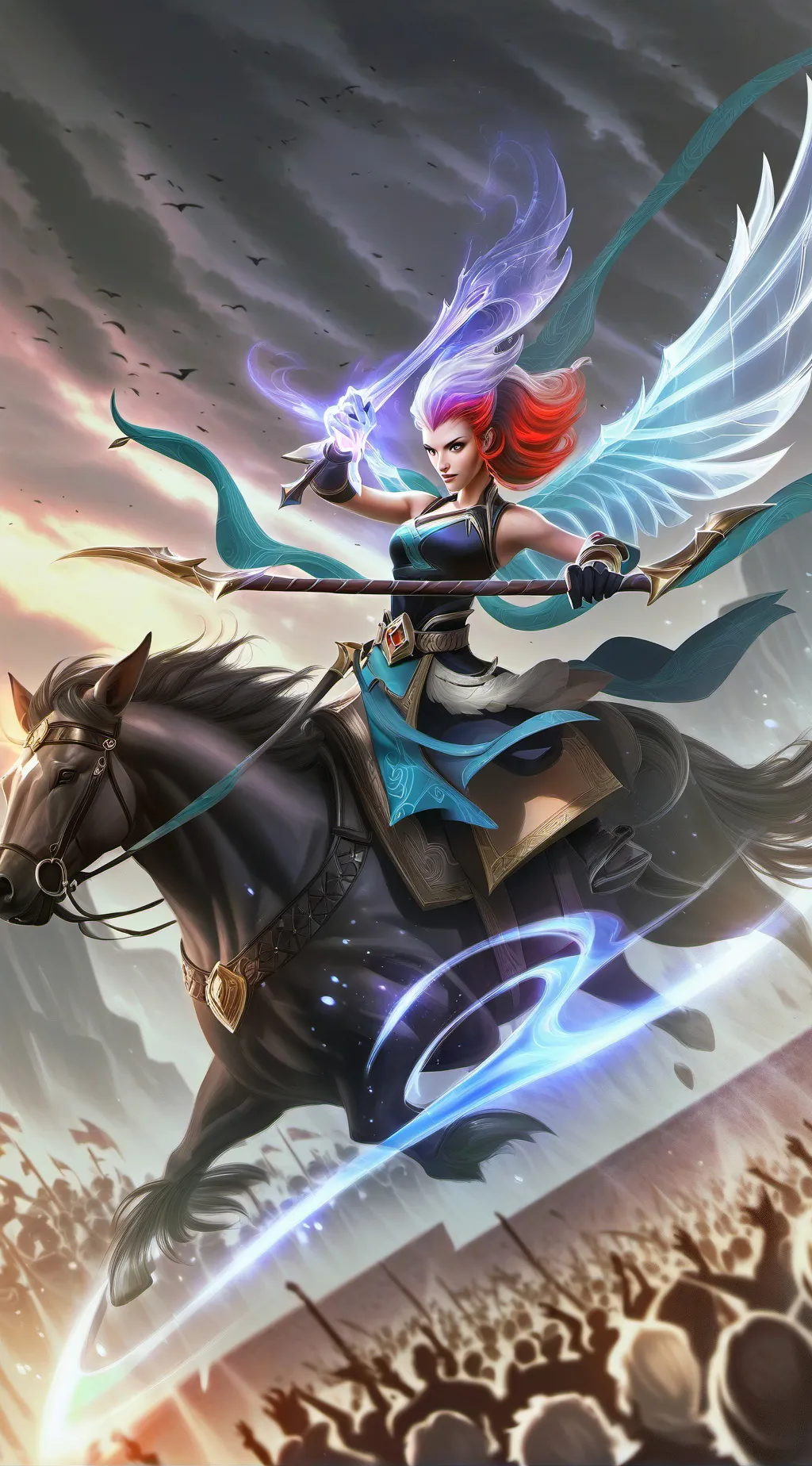 ai character: mha goddess  background