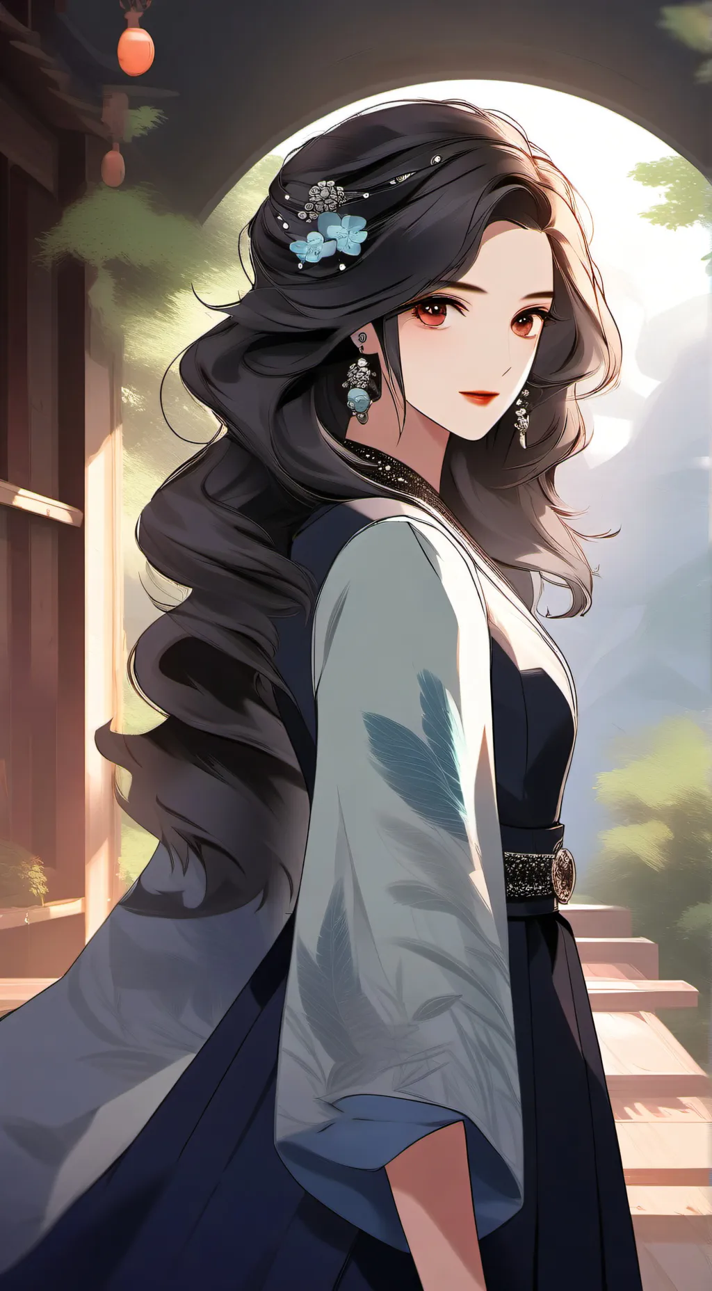 ai character: mephone4  background