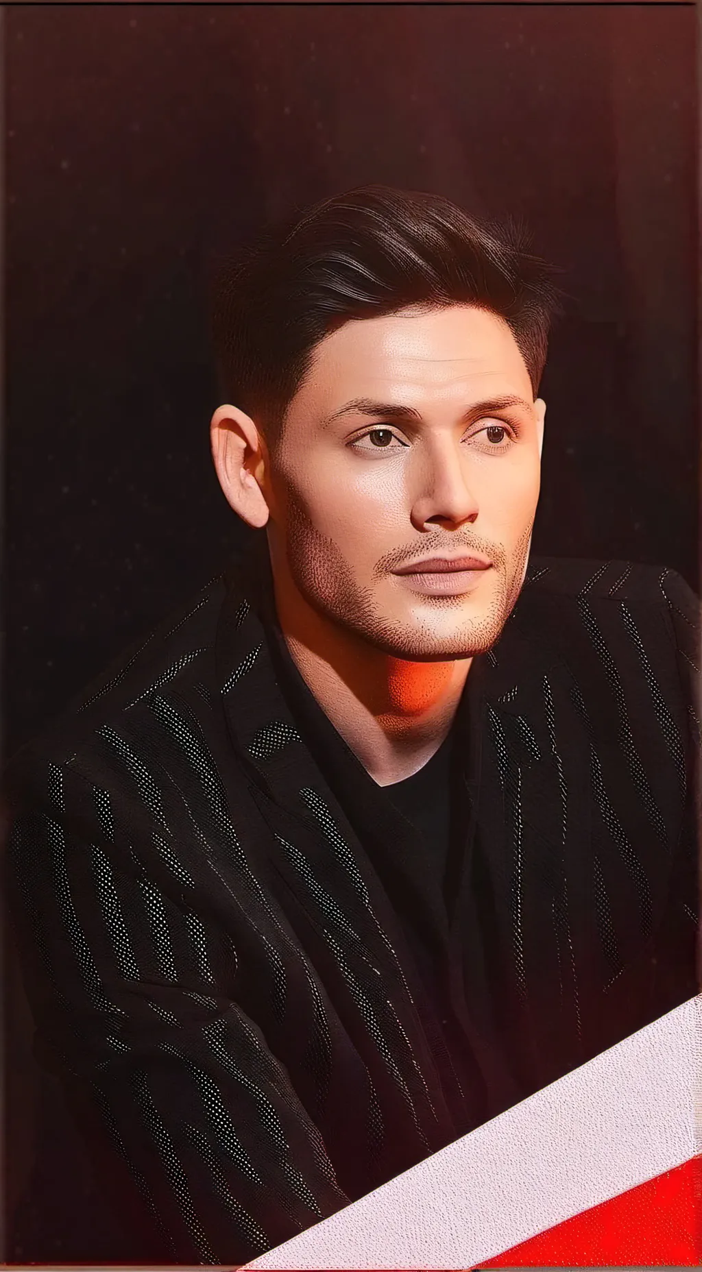 ai character: jensen ackles  background