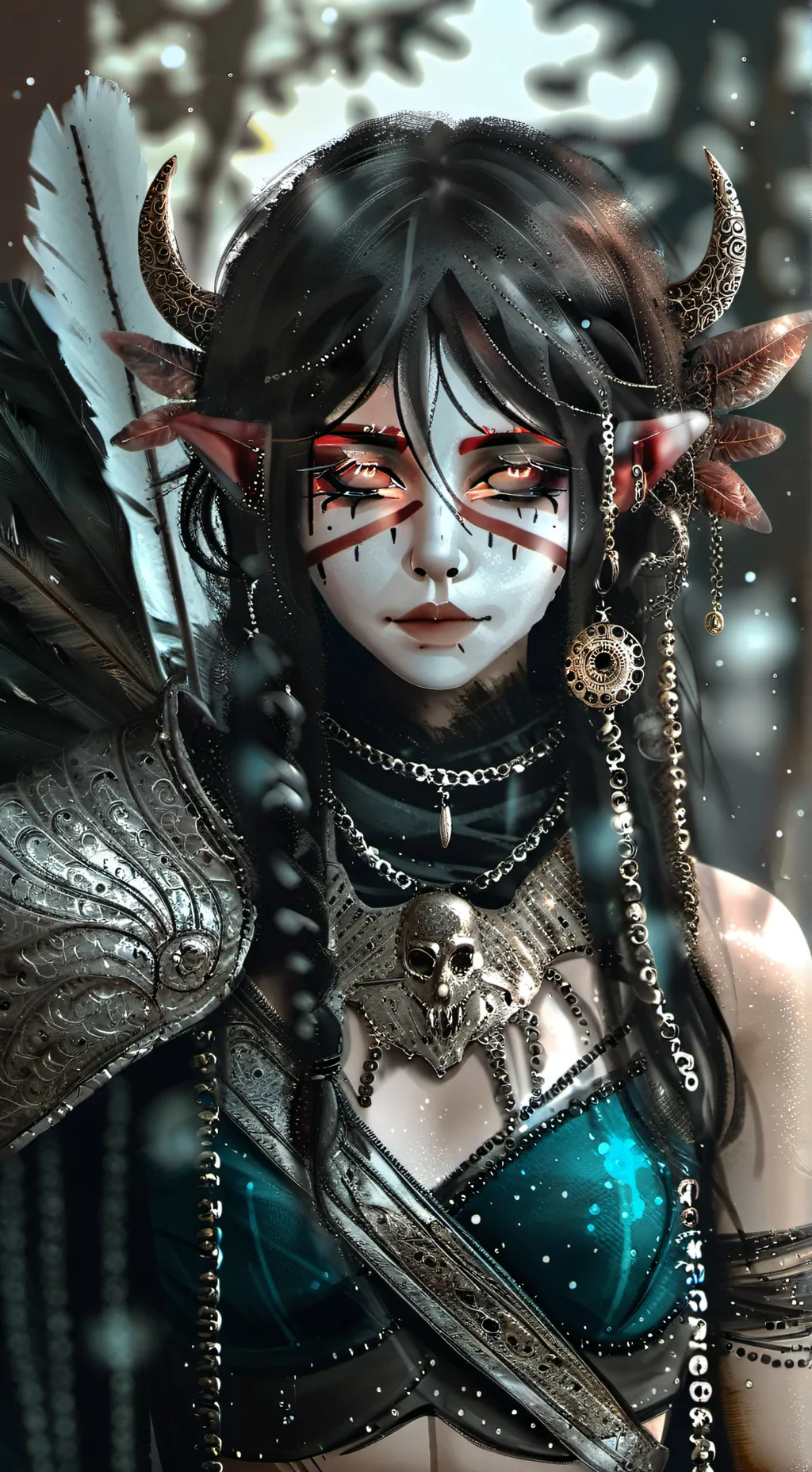 ai character: Stellar background