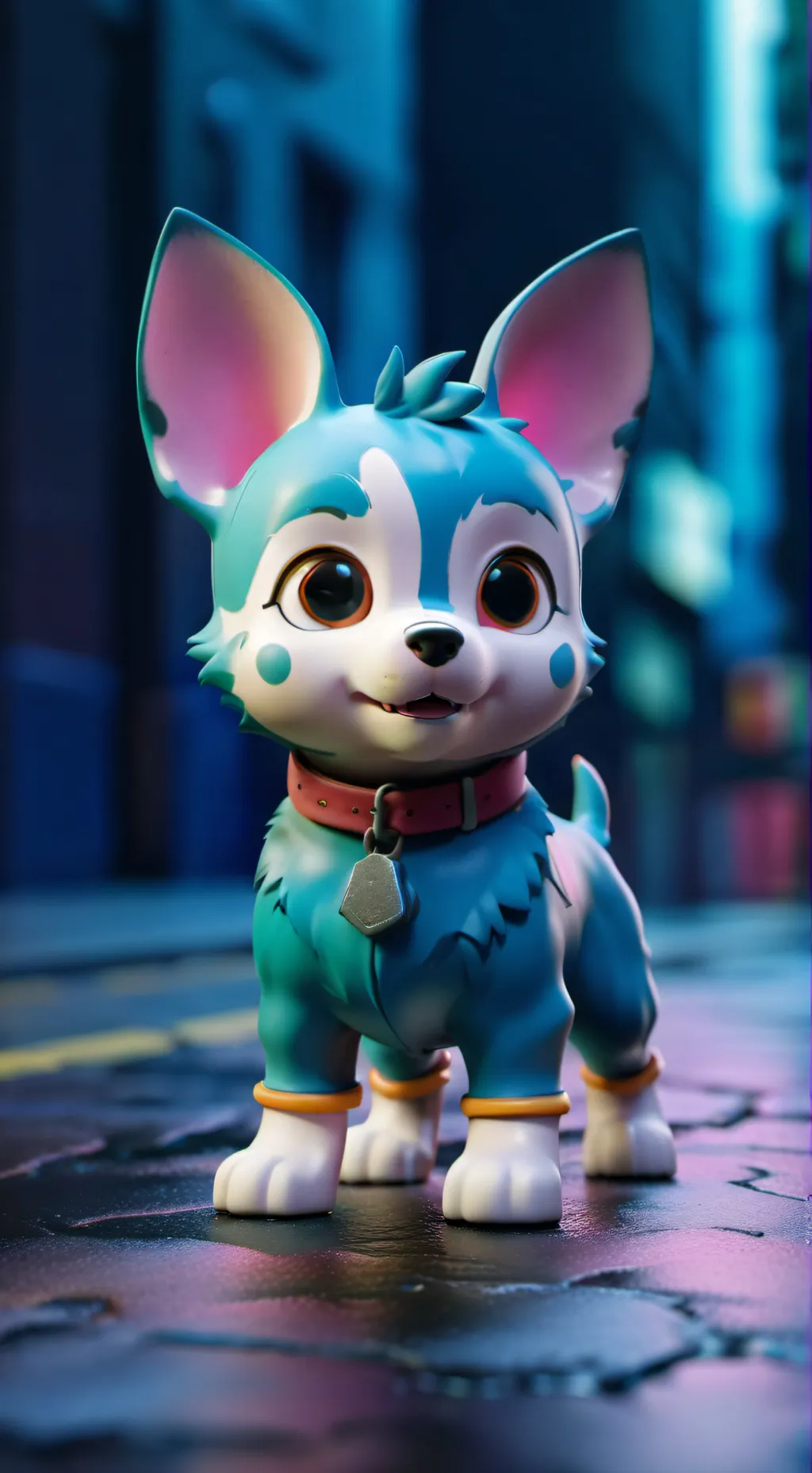 ai character: Puppy background