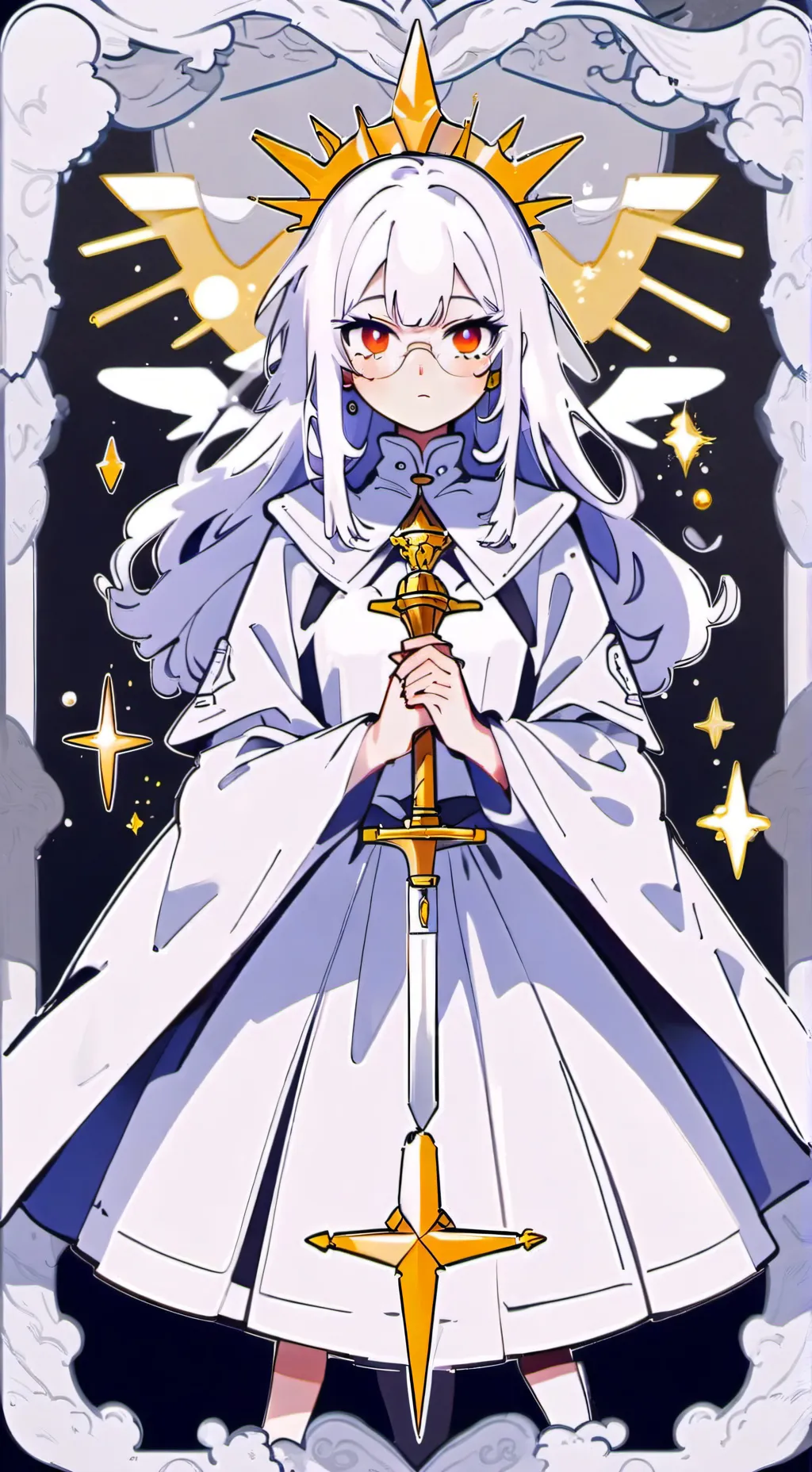ai character: light God background