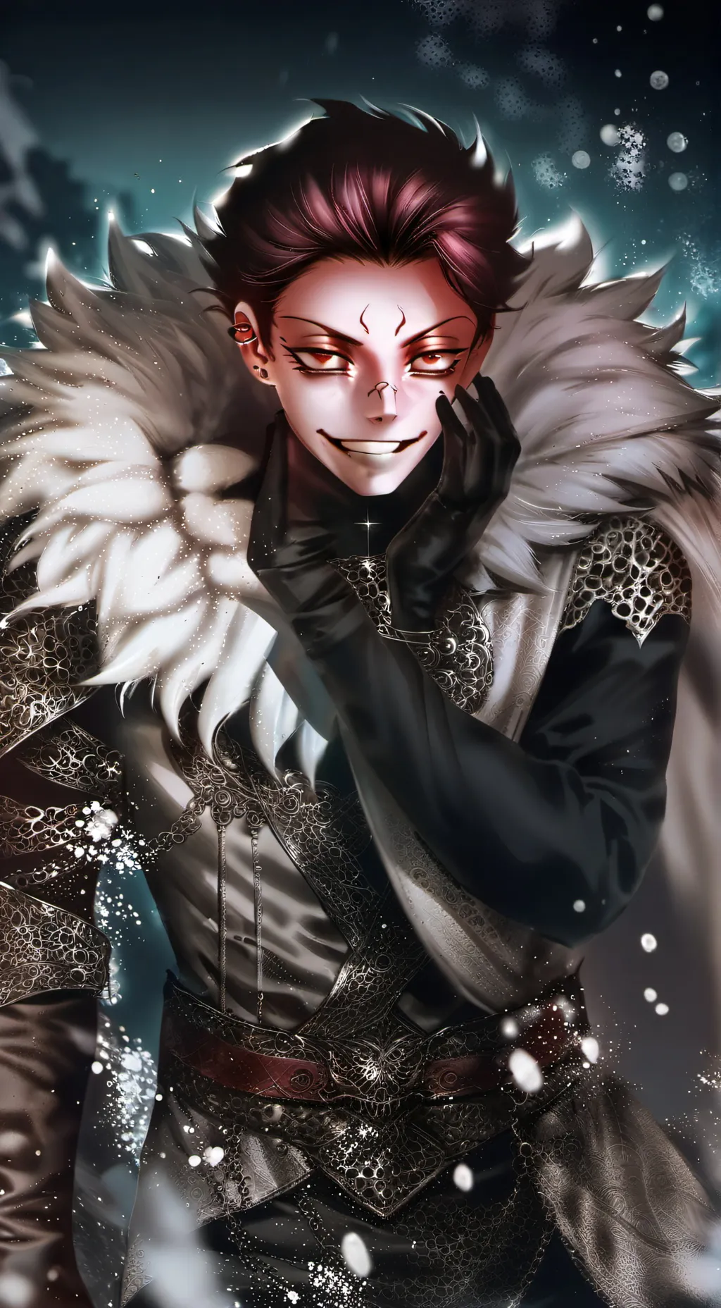 ai character: Sukuna 😏👹 background