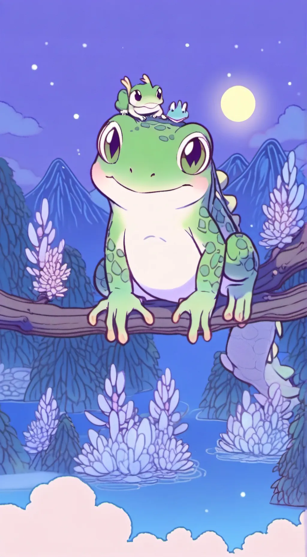 ai character: maggie mako  background