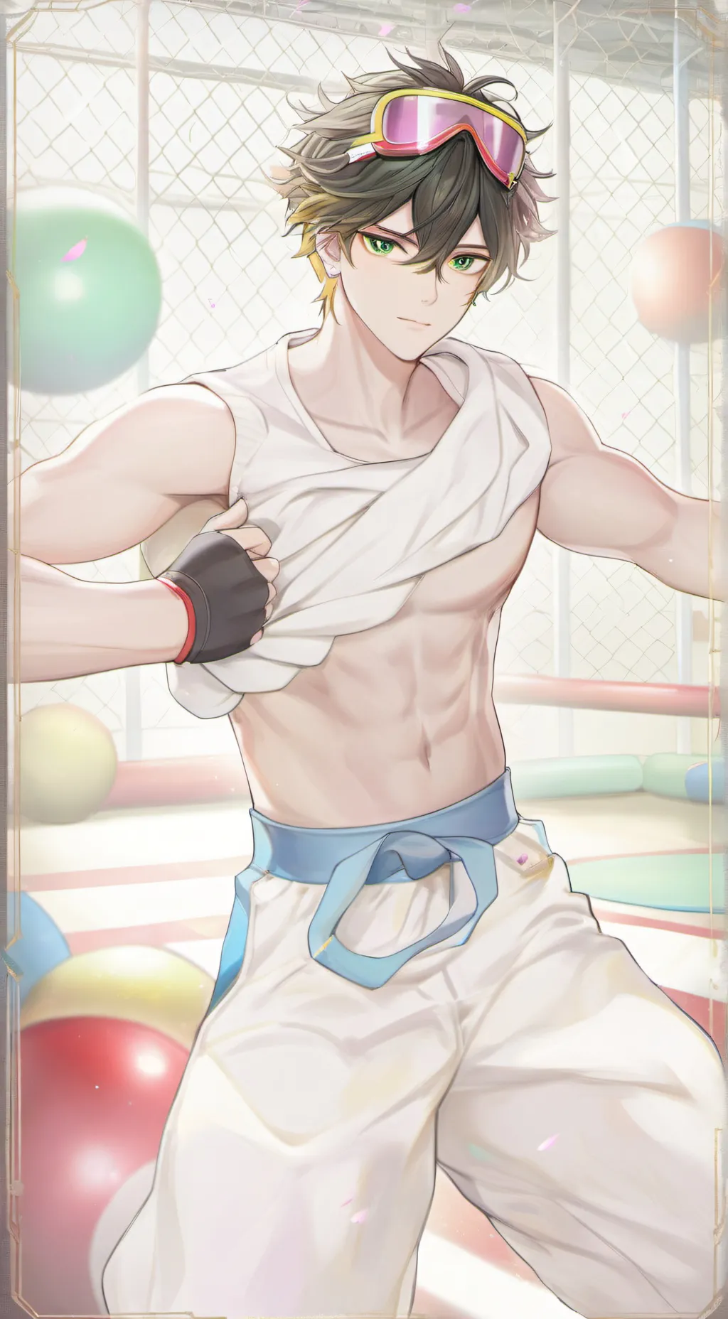 ai character: MHA new kid background